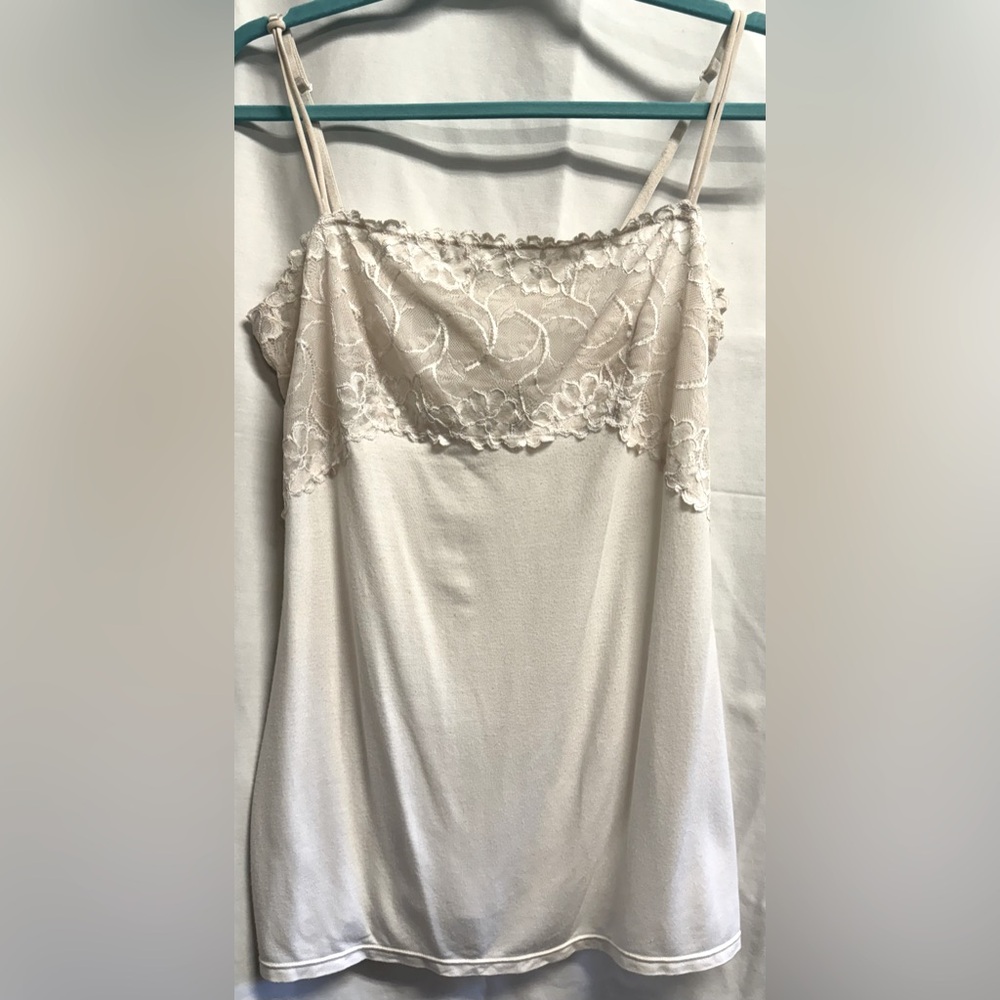 Felina - XL - White Lacey Chemise